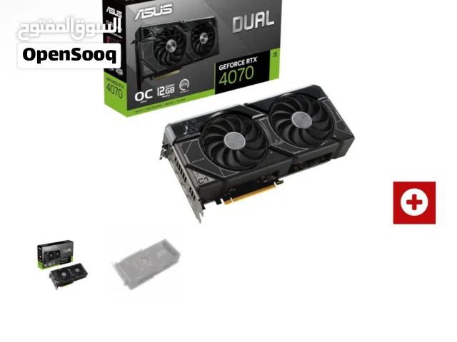 كرت شاشة ASUS RTX 4070 12GB OC مستعمل للبيع