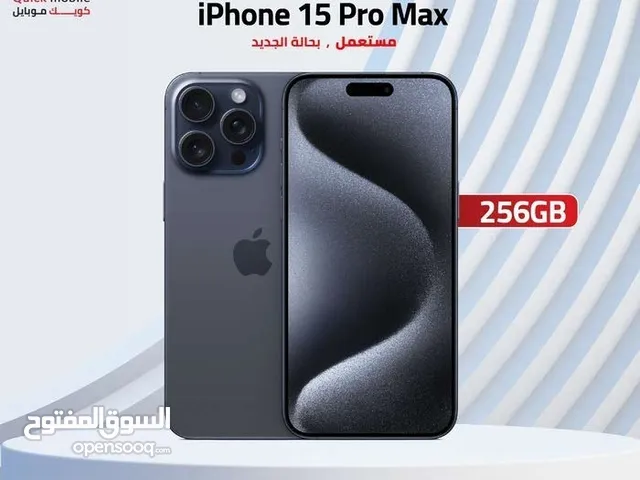 IPHONE 15 PRO MAX ( 1-TB ) USED /// ايفون 15 برو ماكس ذاكرة 1 تيرا مستعمل وكاله