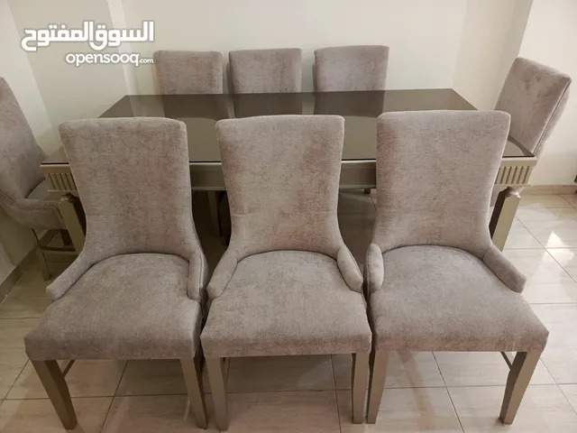 مستعمل وكالة افضل من الجديد طقم كنب طربيزات زجاج طاولة سفرة زان
