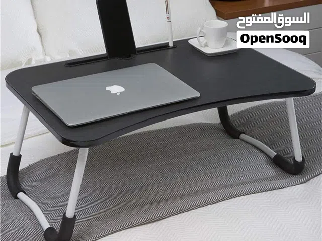 طاولة لابتوب خشبية قابلة للطي  مثالية للدراسة أو الشغل من السرير أو الكنبة