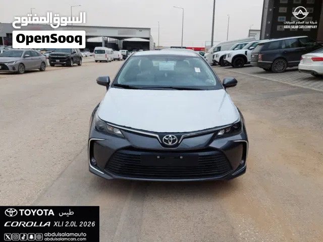 2026, تويوتا, كورولا, Standard