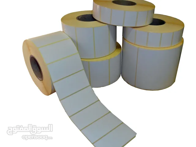 Barcode thermal and thermal transfer roll