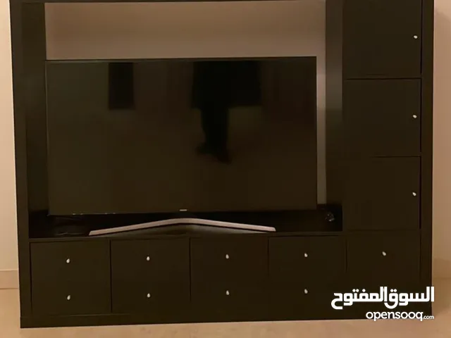 Samsung 55” smart TV with IKEA tv cabinet