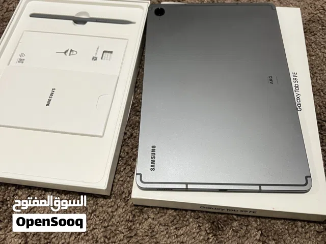 تاب s9 fe ذاكره 128 جيجا جديد ب الكرتون ب 300$