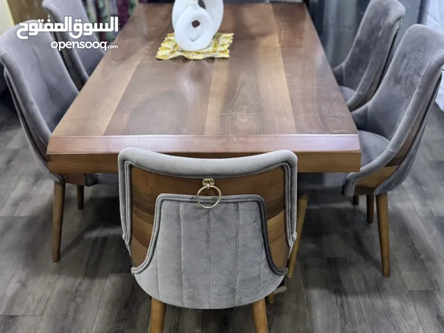 ميز طعام خشب صاج
