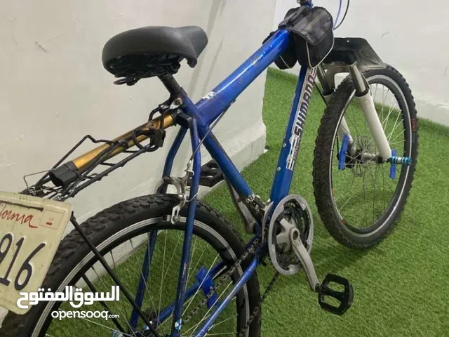 بسكليت للبيع جنط 26  معاه اكسسوارات و الغيارات شغال لبركات امامي خلفي و اسنبرص شغال