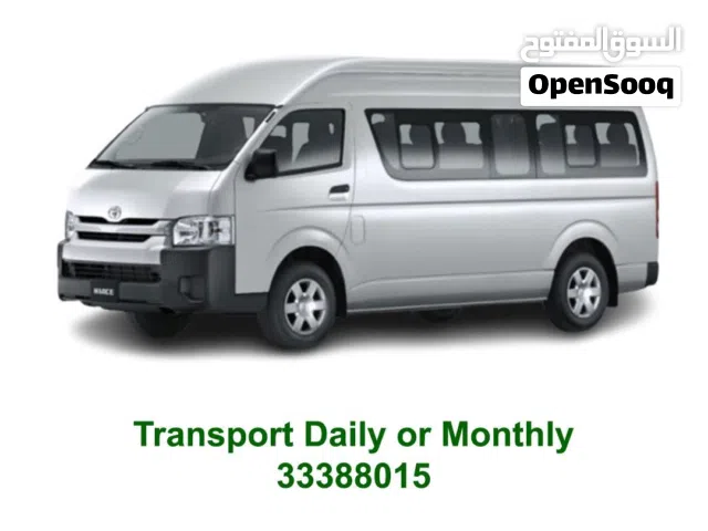 Transportation and Rent Monthly and Yearly Contract