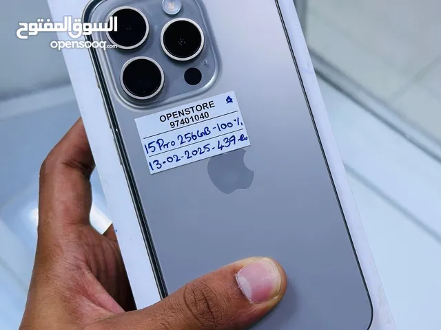 iPhone 15 pro -256 GB - Fabulous working- Box piece- Apple warranty 13/02/2025
