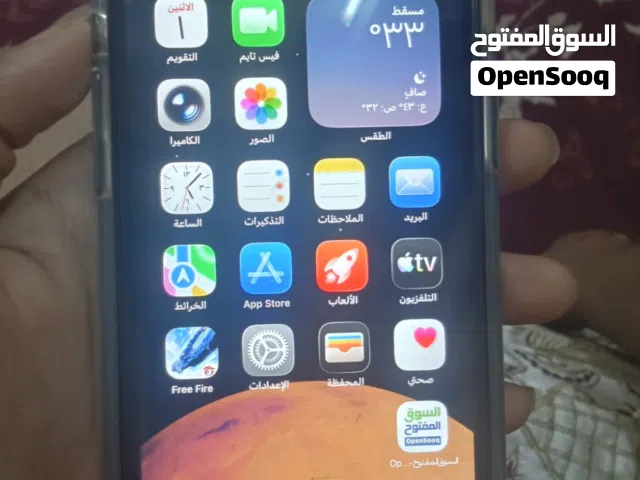 آيفون ممتاز بطاريته ميه بل ميه 100البطاريه