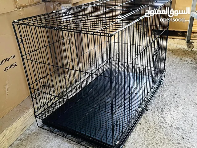 100CM*50CM*60CM قفص للكلاب حجم كبير باب امامي و علوي