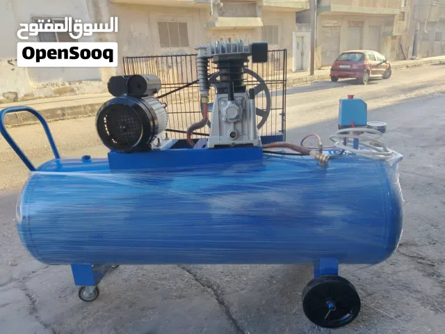 كمبريسة هواء 200 لتر مستعمل استخدام يومين فقط