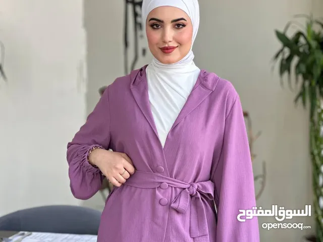 سوت 2 قطع + حزام جاكيت + بنطرون + حزام نوع القماش / (لنن ليكرا) القياسات // 42 و 44 و 46 و 48
