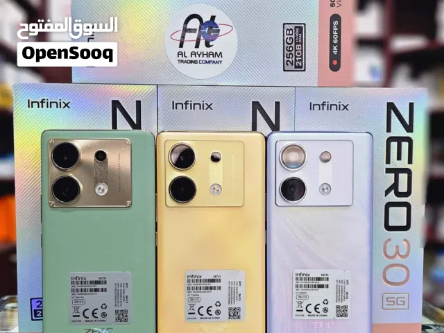 مستعمل اخو الجديد Zero 30 5G رام 21 جيجا 256 أغراضة الأصلية متوفر توصيل