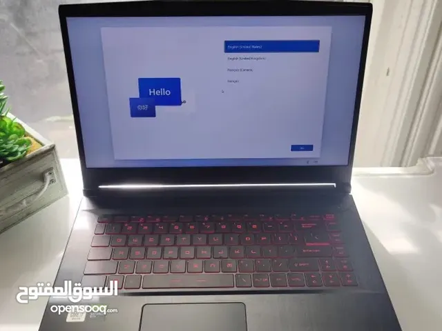 لابتوب gaming msi مواصفات عاليه core i7 استخذام خفيف جدا