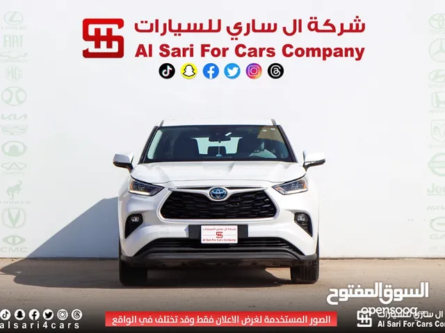 تويوتا هايلاندر ال اي 2022 هايبرد 4x2