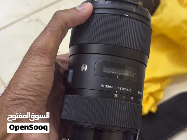Sigma 18-35 F1.8  (canon mount)