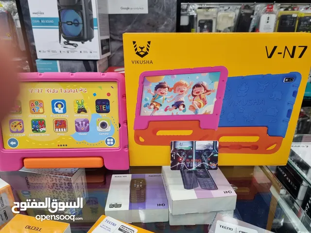 تابلت فيكوشا v-n7. للأطفال مقاوم للكسر. مكفول سنة