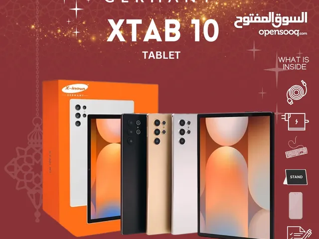 X-Inova X Tab 10 8GB+512GB Storage android 15 and Dual Sim