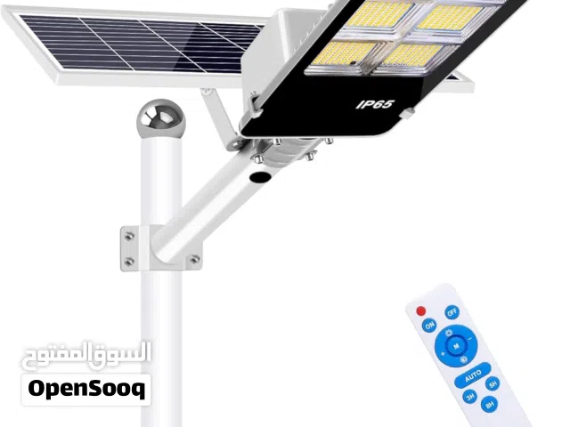 كشاف طاقة شمسية 300w يعمل 8 ساعات مع ريموت