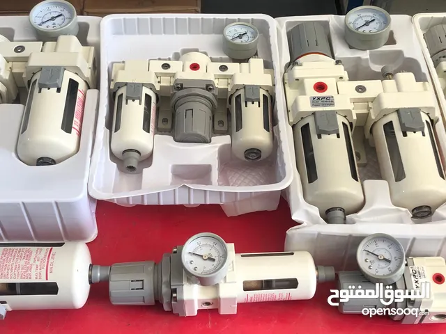 مجموعة فلتر ومنظم وضاغط هواء مع ساعة قياس الضغط YXPC