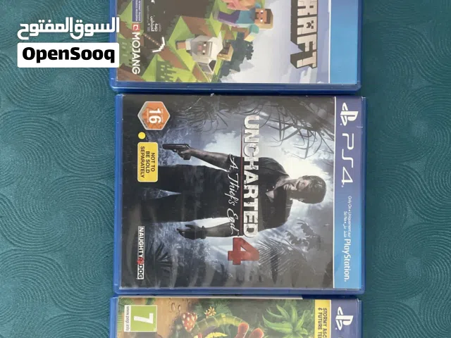 سيديات سوني4 مستعمل استعمال خفيف وكلهم نظافف كلهم على 370 قابل للتفاوض