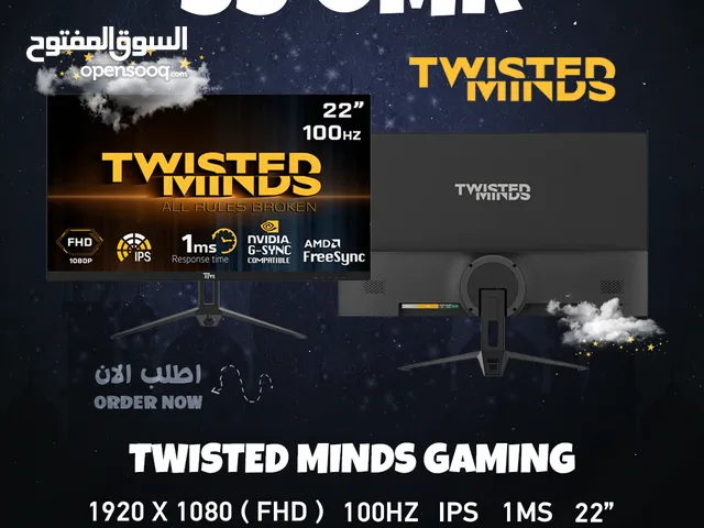 Twisted Minds FHD 100Hz IPS 1Ms Gaming Monitor - شاشة جيمينج !