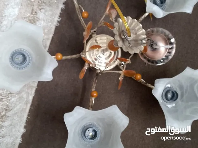ثريا خمس لمبات استخدام سنة مع لمباتها