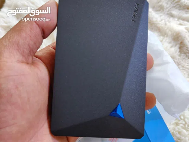 هارد خارجي من شركة EAGET حجم 1TB SSD بسرعة 5ونص گيگا بايت والثانية!.