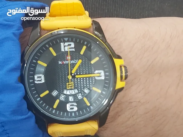 ساعه نافي فورس رجالي جديد(قابل للتفاوض)