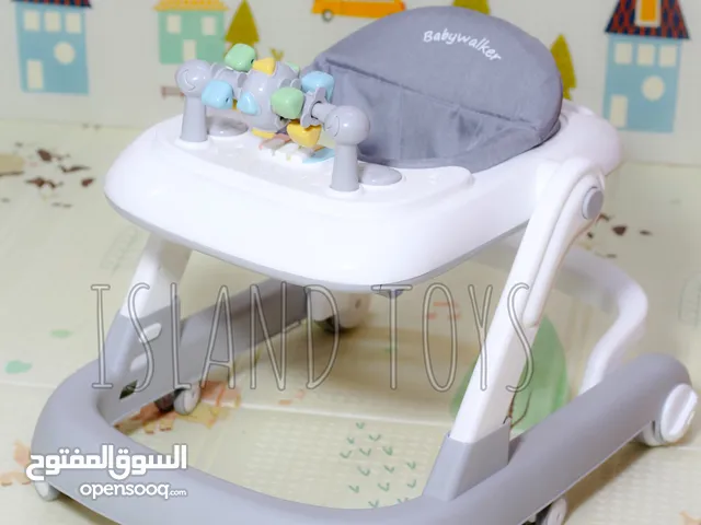 كراجة تعليم مشي للأطفال - تصميم عصري ومريح! لو بدك كراجة بتجمع بين الأناقة، الأمان، والراحة لطفلك، ه