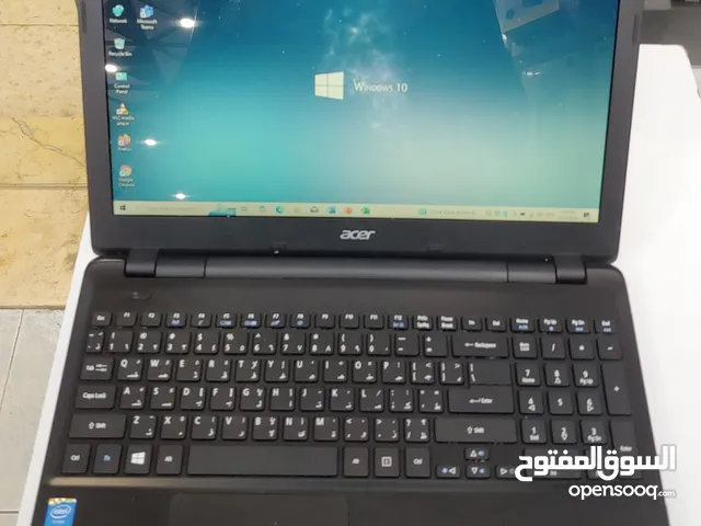 Acer Aspire E5-571 Core i3 4th 4GB Ram 256SSD لابتوب ايسر