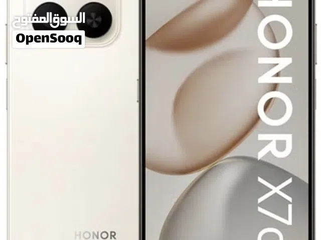 هاتف Honor X7d 5G.  البطارية: تأتي بسعة ضخمة تبلغ 6500 مللي أمبير مع دعم الشحن السريع. الكاميرا:
