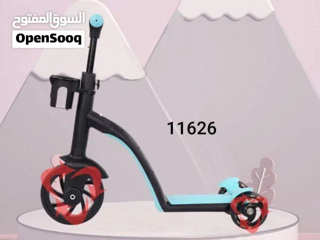 سكوتر عجله تصميم متعدد الاستخدامات يعني تقدر تحوله لي سكوتر أو عجلة ببدال أو عجلة دفع بمنتهي السهولة