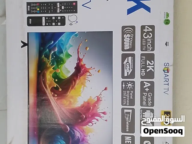 شاشة ILK Smart TV 43 بوصة - مكسورة الشاشة