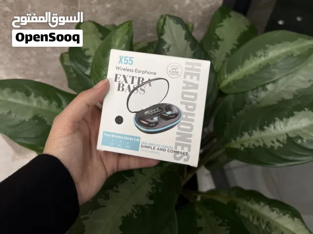 سماعة ايربودز x55 صوت وتضخيم خرافي