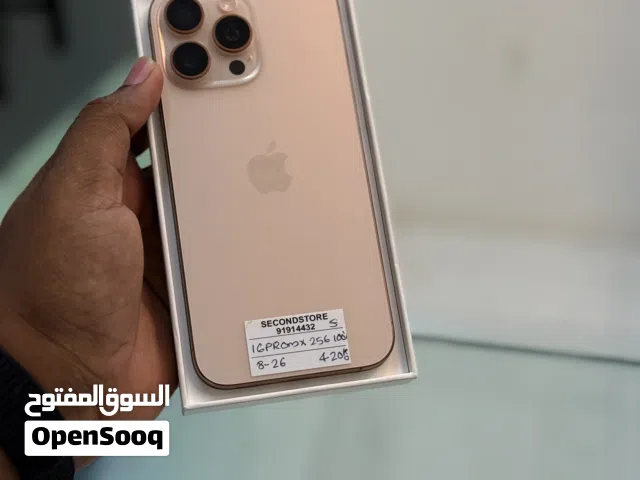 Apple iPhone 16 Pro Max 256GB Gold – Used Excellent Condition with Box 100% battery