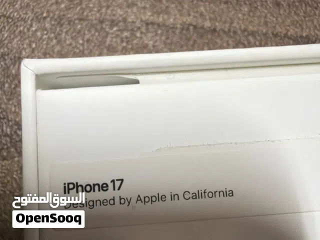 ممكن التفاوض İphone 17 256gb white