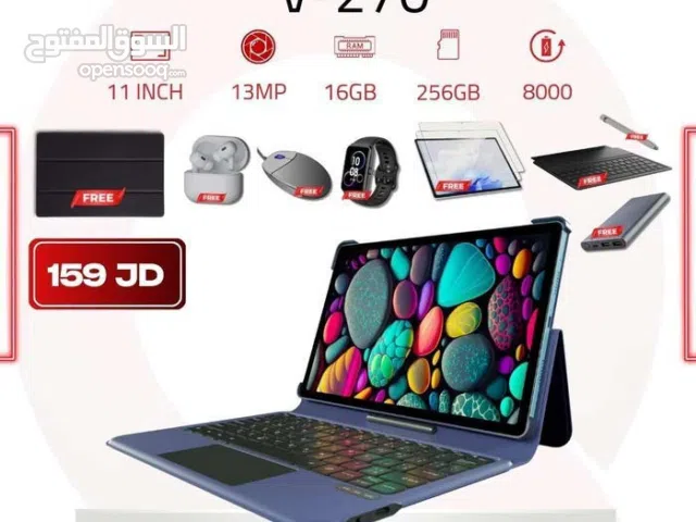TAB VIKUSHA VZ-70 PRO ( 256GB ) / RAM 8 NEW /// تاب فيكوشا في زيد 40 برو ذاكرة 256 الرام 8 الجديد