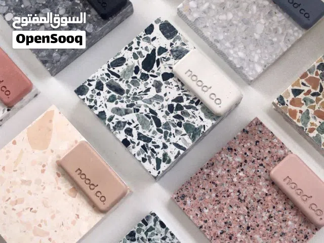 تاسيس مصنع رخام صناعي 2025 للاسطح الرخاميه مطابخ مغاسل طاولات كوانترات مصنع منتجات فايبر جلاس اليمن