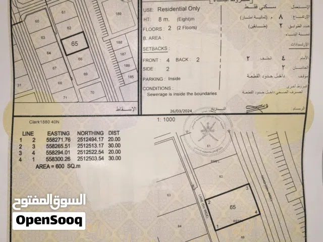 أرض للبيع في عز موقع ممتاز جداً