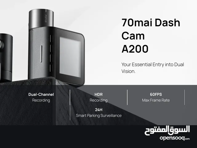 كاميرا مراقبة سيارة امامي وخلفي A200 مع WIFI وتطبيق موبايل