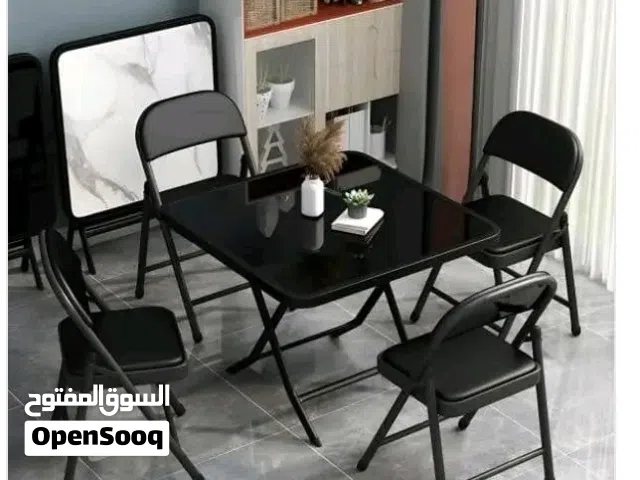 طاولة سيكوريت+4 كراسي نوعيه تقيله