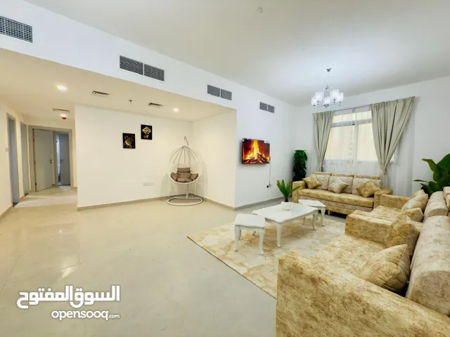 F3 / غرفتين وصالة اول ساكن - بناء جديد - مفروشة فرش جديد - شهري - شامل جميع الفواتير - كورنيش عجمان