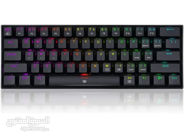 كيبورد ميكانيكي اصلي سلكي REDRAGON K630 DRAGONBORN USB WIRED KEYBOARD RED SWITCH 60%