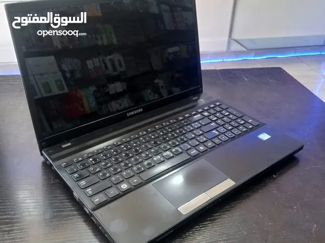 Laptop Samsung CORE i3 RAM 4 GB HDD 500 البطاريه ممتازه جدا 15.6 Screen Bluetooth Wi-fi HDMI