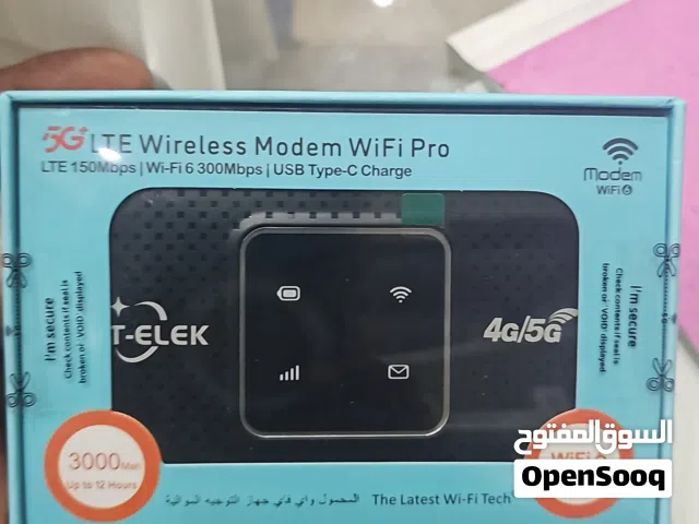 واي فاي متنقل يعمل على شريحه الهاتف النقال 4G