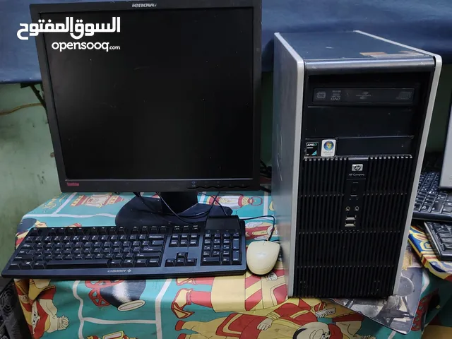 عدد اتنين كمبيوتر كاملين بكل مشتملاتهم بضمان شهر