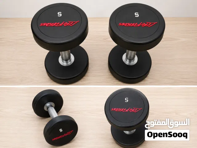 للبيع دمبلز حديد 5 كغم للواحد