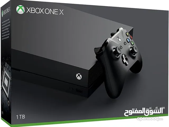 Xbox one x مستعمل نظيف