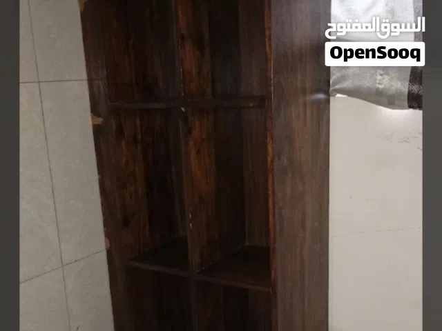 ميز صاج أصلي تفصال عند النجار يتحمل وزن عالي جداً اللون جوزي غامق